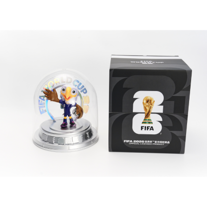 FIFA FCW26 USA-CAN-MEX 3D Mascot Figurine（15CM Silver Collector's Edition）