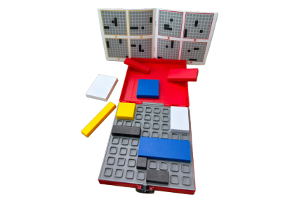 IQ Puzzle Block Logic Game – 88 Brain Challenges | Compact Travel Game for Kids & Adults