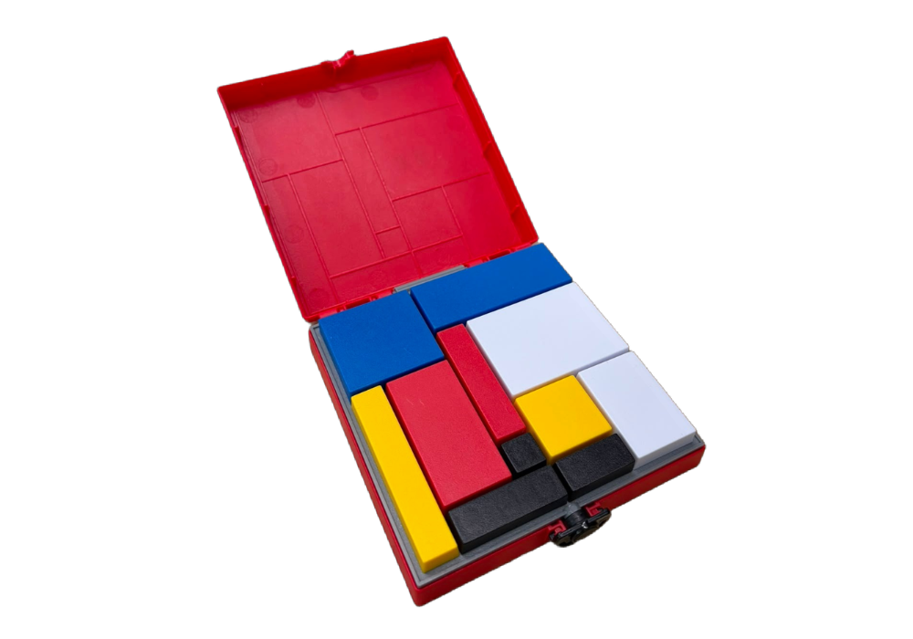 IQ Puzzle Block Logic Game – 88 Brain Challenges | Compact Travel Game for Kids & Adults