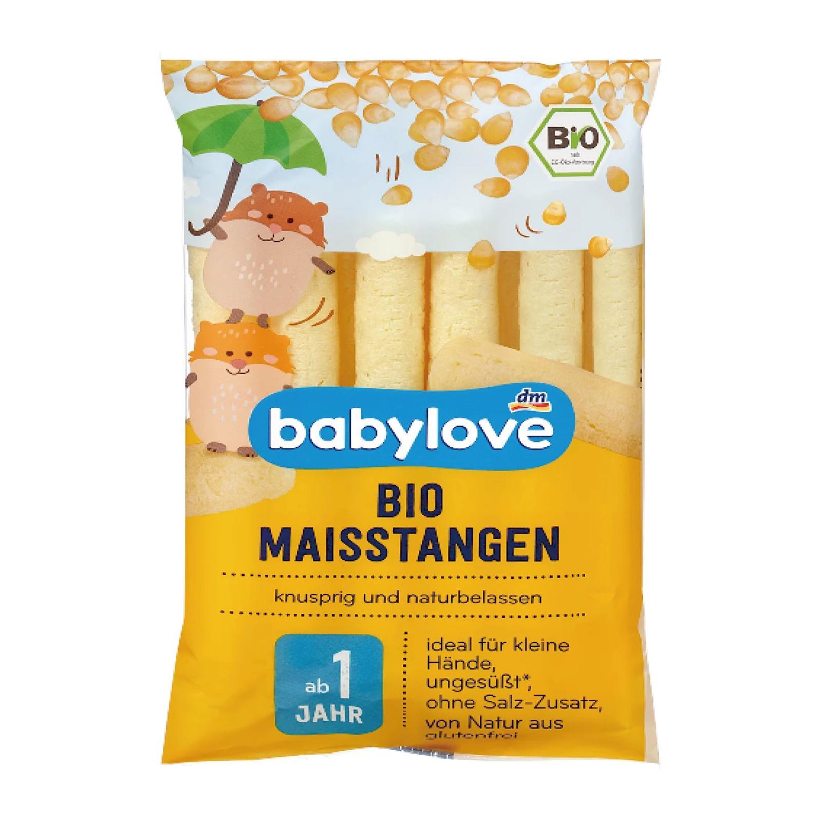 BabyLove Organic Corn Sticks for Age 1+ 30 g