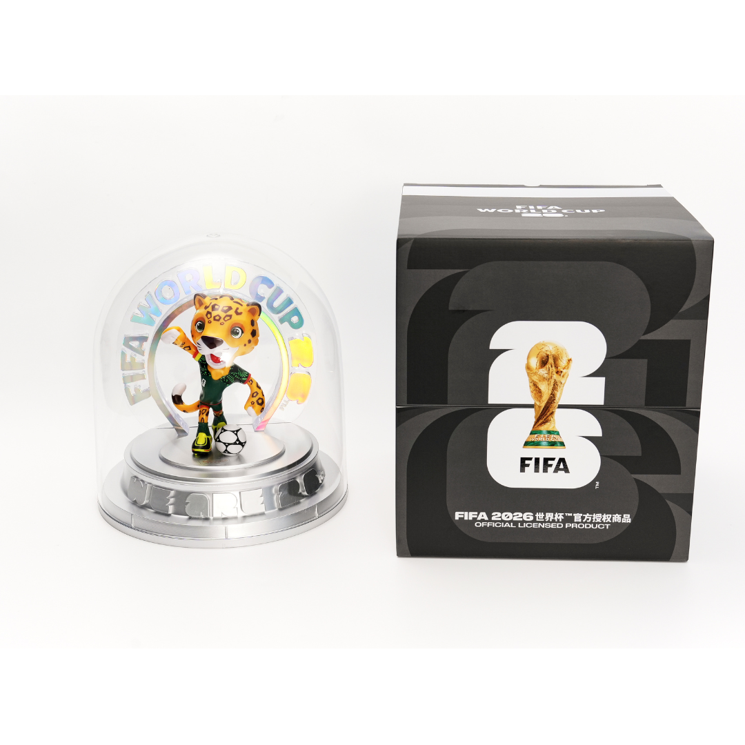 FIFA FCW26 USA-CAN-MEX 3D Mascot Figurine（15CM Silver Collector's Edition）