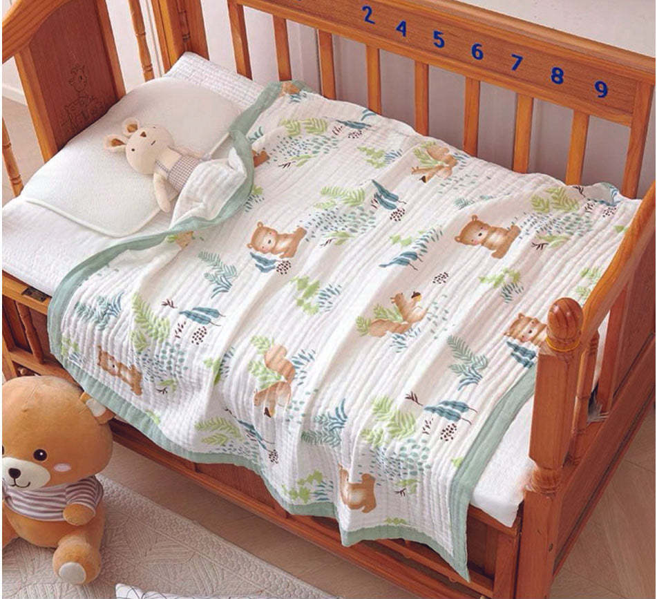 Vigo  6-Layer Premium Muslin Crib Blanket