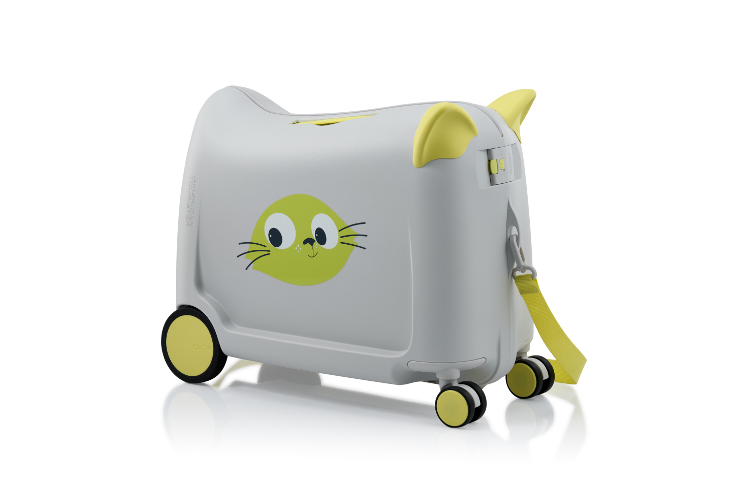 American Tourister Kids Ride-On Luggage – Cute Animal Design | Cabin Size | Lightweight & Durable