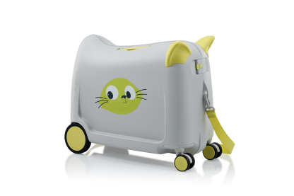 American Tourister Kids Ride-On Luggage – Cute Animal Design | Cabin Size | Lightweight & Durable