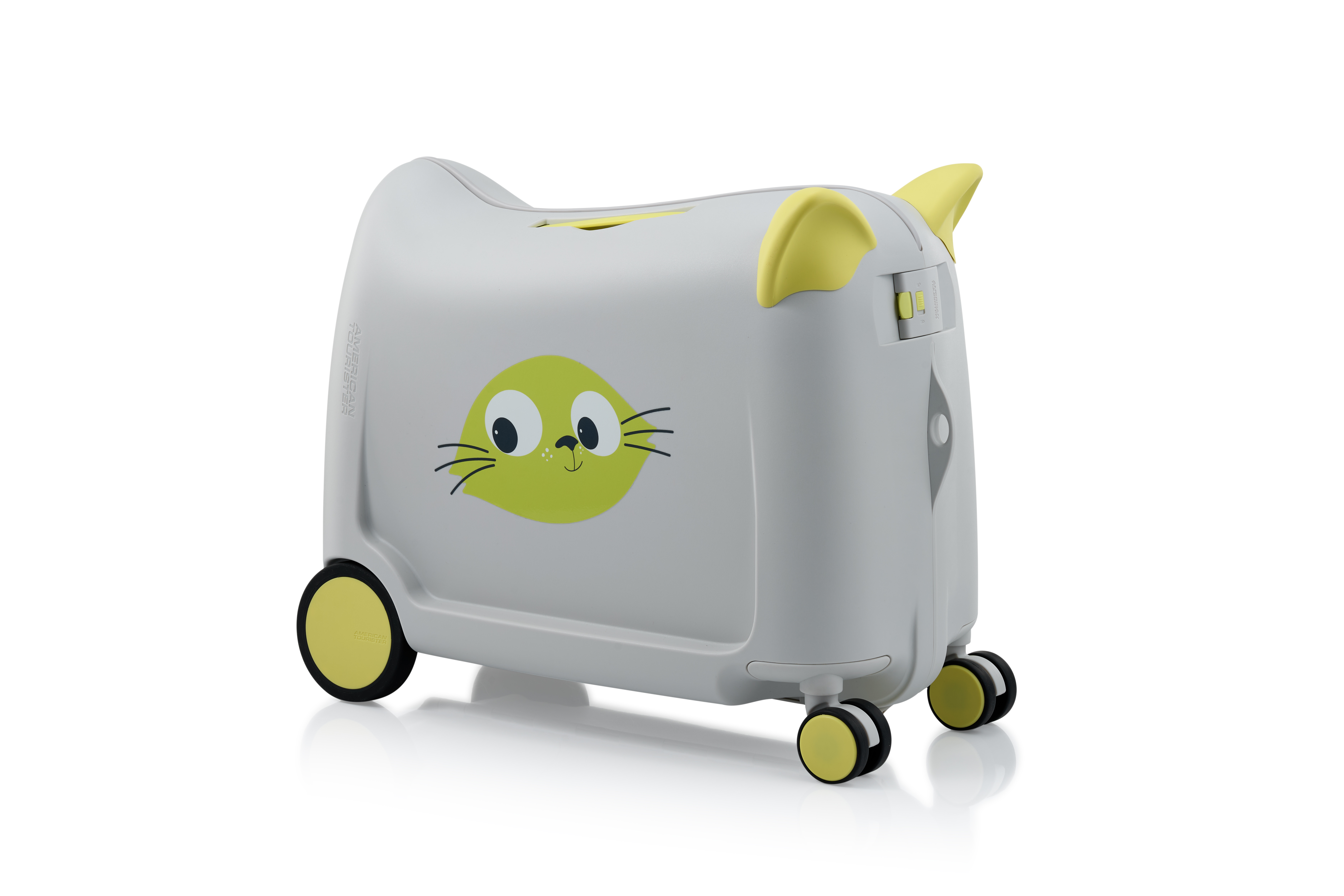 American Tourister Kids Ride-On Luggage – Cute Animal Design | Cabin Size | Lightweight & Durable