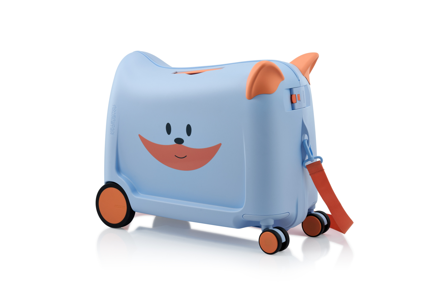American Tourister Kids Ride-On Luggage – Cute Animal Design | Cabin Size | Lightweight & Durable