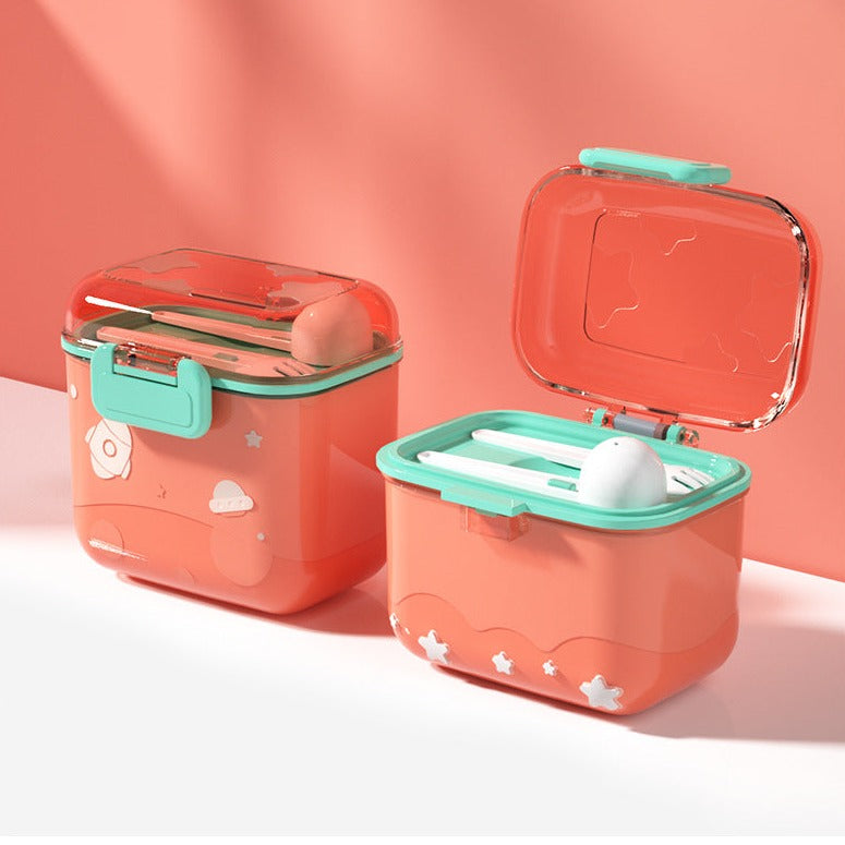 Milk Powder Container 360ml (Red)