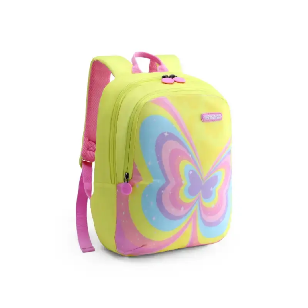American Tourister YOODLE 4.0 BUTTERFLY YELLOW BACKPACK