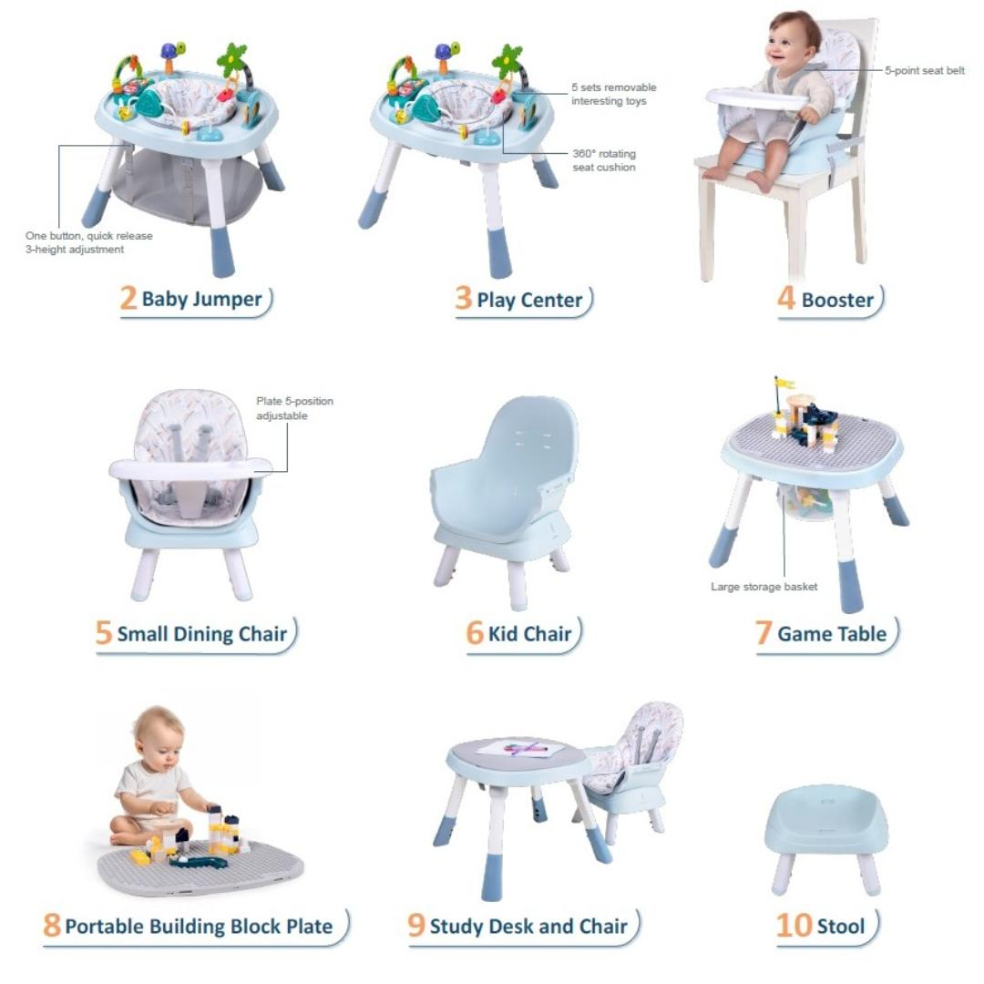 OMM 10in1 multifunctional Baby chair