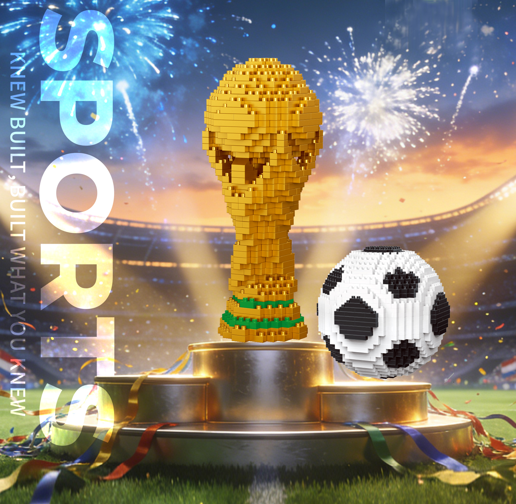 United sport Champions Cup Building Block - 500pcs