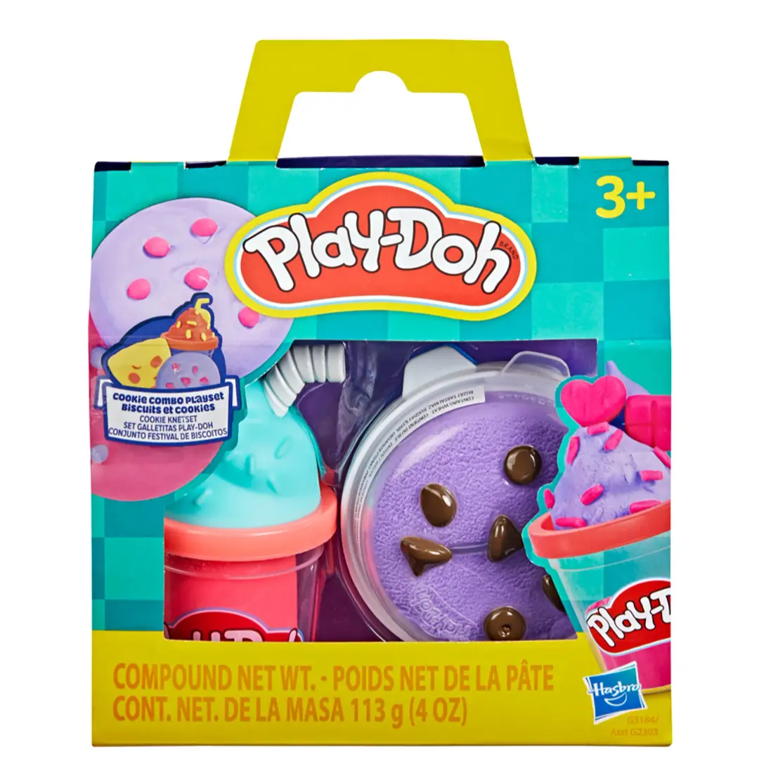 PLD TREATS TO GO COOKIE COMBO PLAYSET + PIZZA & MILKSHAKE PLAYSET
