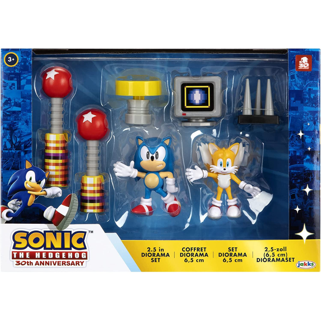 Sonic the Hedgehog 2.5-Inch Action Figure Diorama Set
