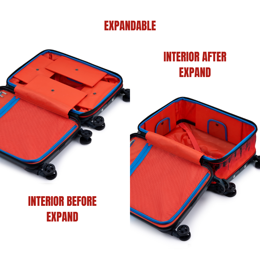 American Tourister Stranger Things Foldable Luggage with TSA Zipper & Carry Handle