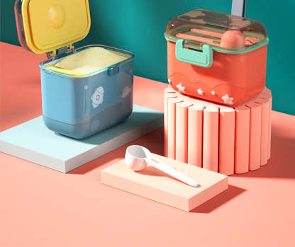 Milk Powder Container 360ml (Red)