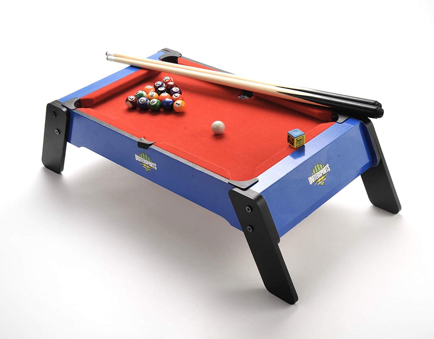 United Sports 24-inch Wooden Pool Table Game