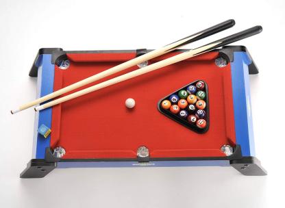 United Sports 24-inch Wooden Pool Table Game