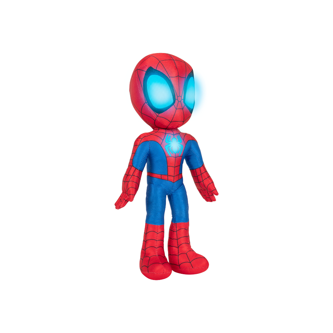 Spidey and His Amazing Friends, Feature Plush Spidey with Glow Webs