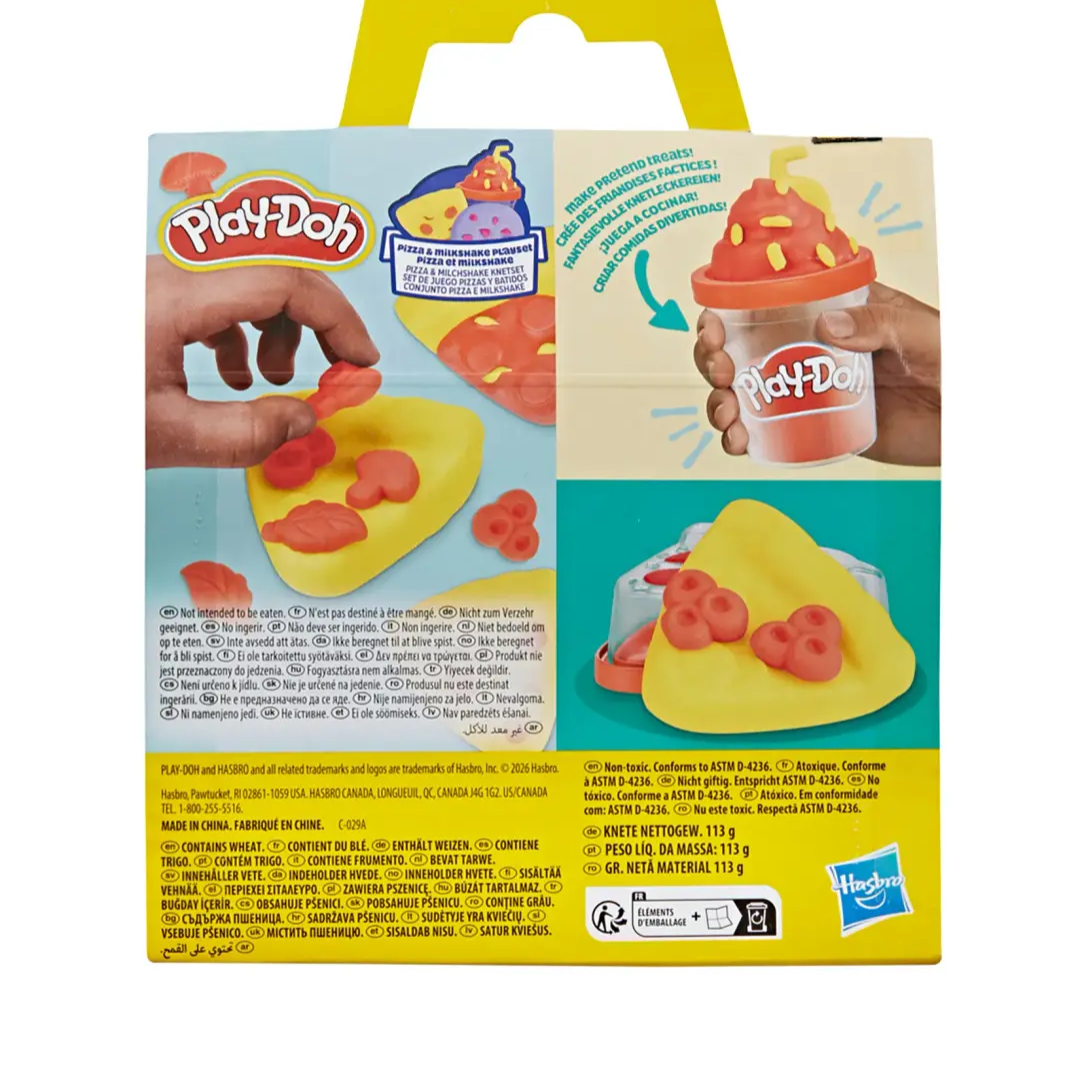PLD TREATS TO GO COOKIE COMBO PLAYSET + PIZZA & MILKSHAKE PLAYSET