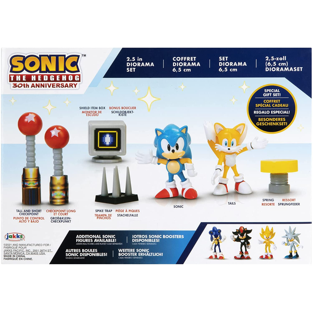 Sonic the Hedgehog 2.5-Inch Action Figure Diorama Set