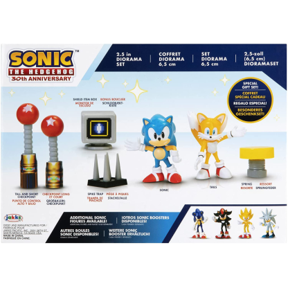 Sonic the Hedgehog 2.5-Inch Action Figure Diorama Set