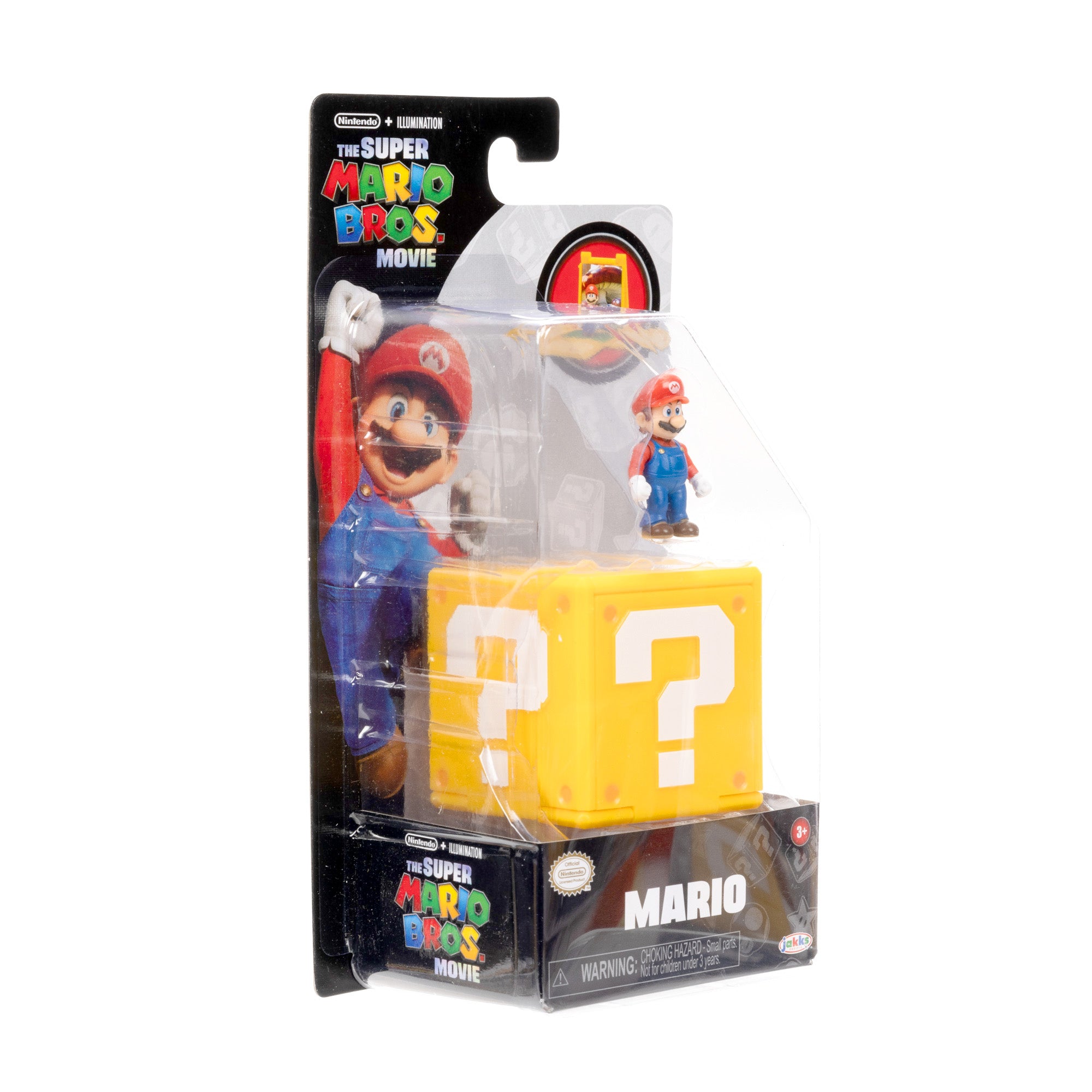 The Super Mario Bros. Movie Mini Figure Question Block – Mario