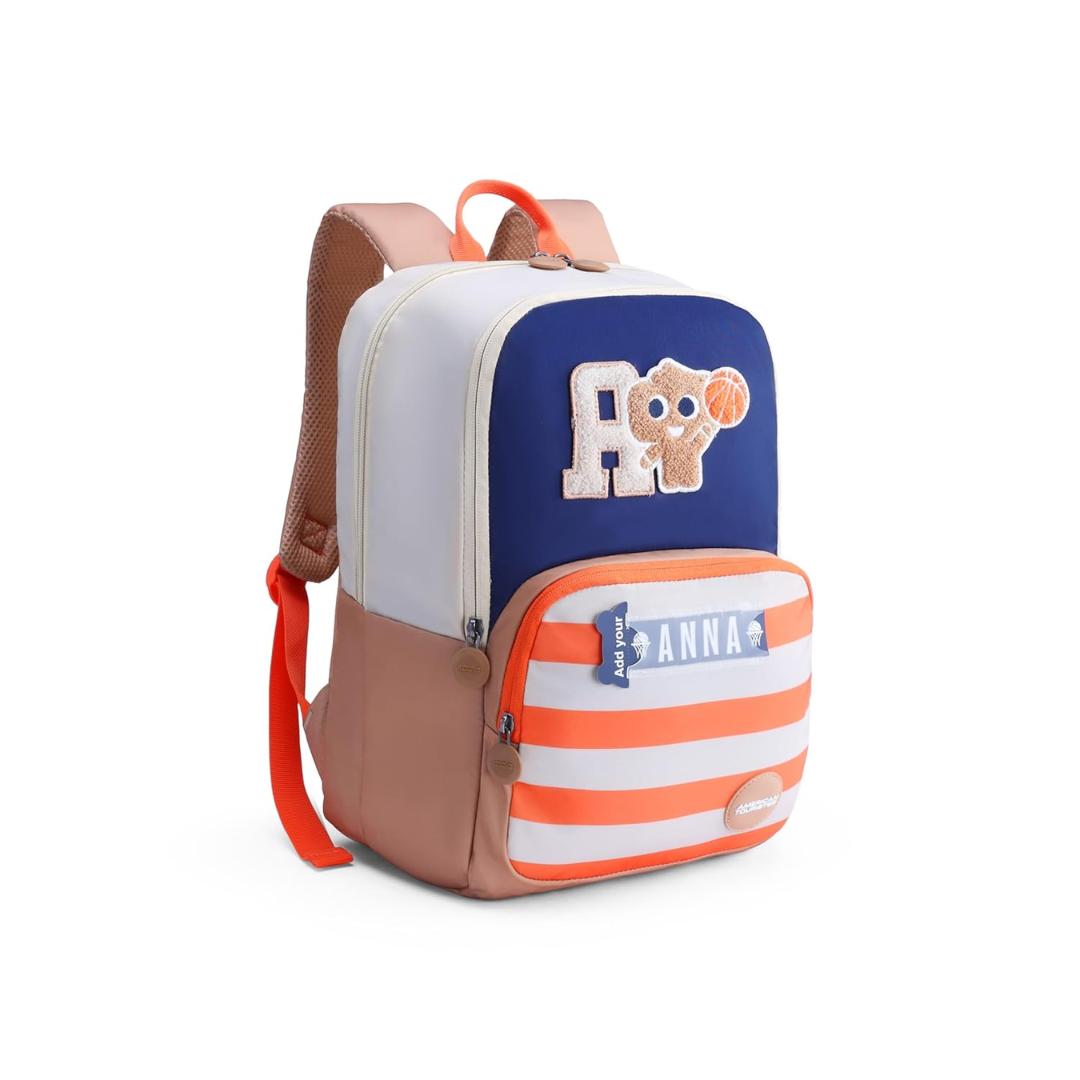 American Tourister YOODLE 4.0 VARSITY BEIGE BACKPACK