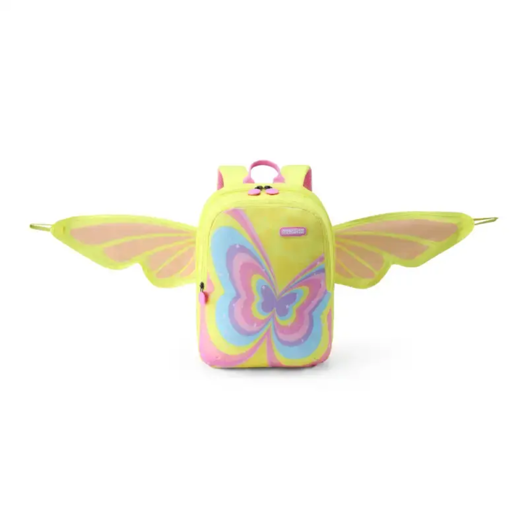 American Tourister YOODLE 4.0 BUTTERFLY YELLOW BACKPACK