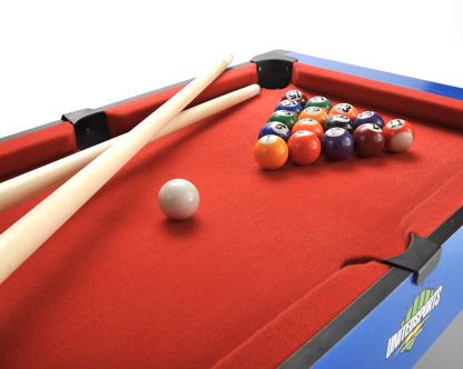 United Sports 24-inch Wooden Pool Table Game