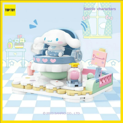TOPTOY Sanrio Building Blocks/Tumbler Milk Cute Shaking Bed Series Kuromi Pochacco Melody Cinnamoroll