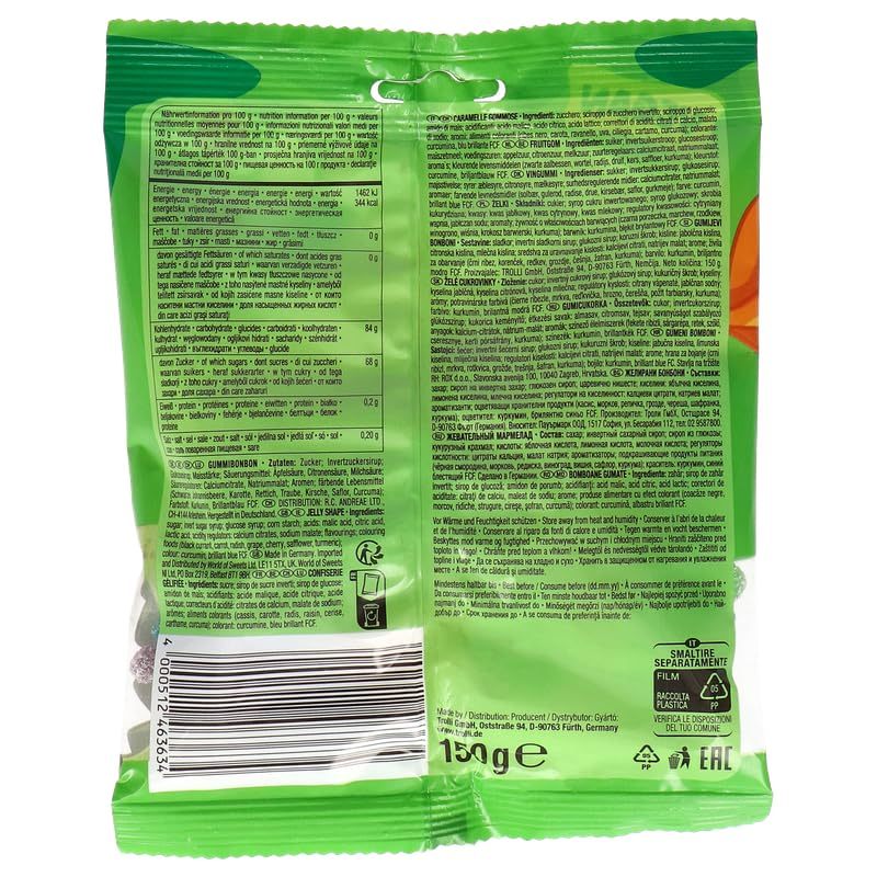 Trolli Dinosaur Extra Sour Gummy 150g