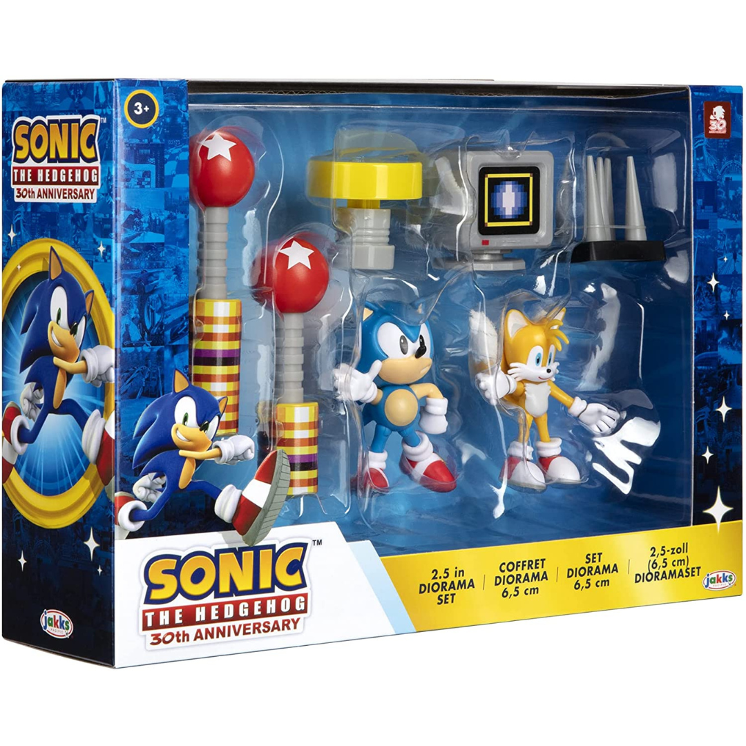 Sonic the Hedgehog 2.5-Inch Action Figure Diorama Set