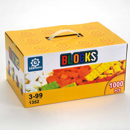 1000Pcs. Building Blocks Construction Toy Set Learning Playset Toy