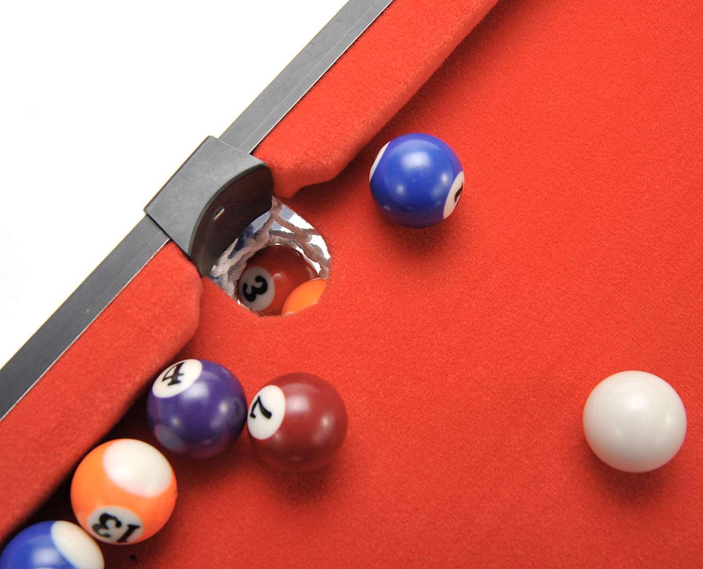 United Sports 24-inch Wooden Pool Table Game