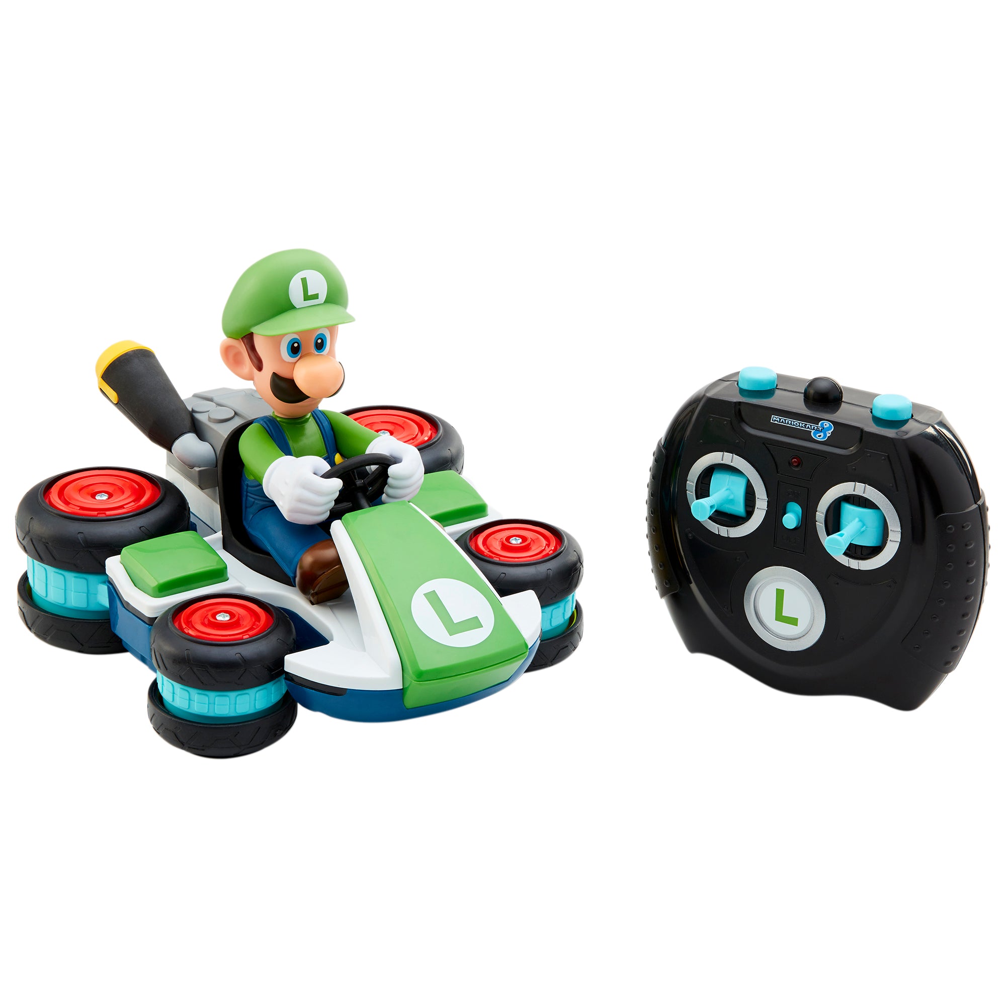 Nintendo Super Mario Kart 8 Luigi Anti-Gravity Mini RC Racer 2.4Ghz