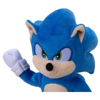 Sonic 2 the Hedgehog 9-inch Plush Sonic Action Figure, Soft Plush Toy