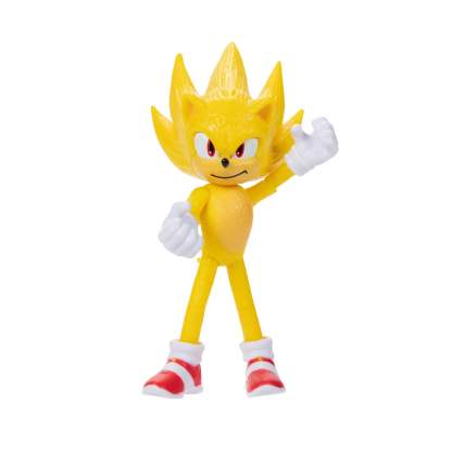 Sonic 2 The Hedgehog 4-inch Super Sonic with Master Emerald Accessory
