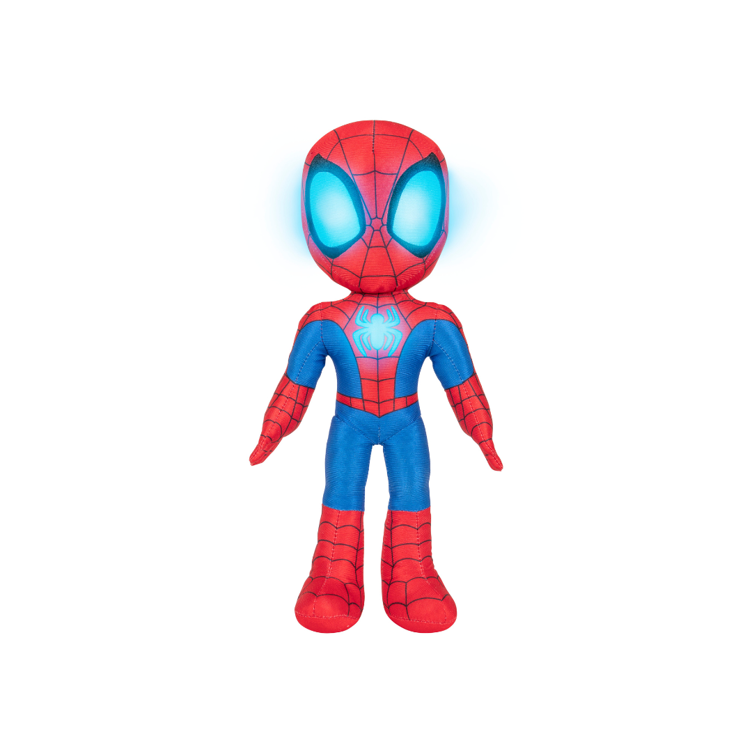 Spidey and His Amazing Friends, Feature Plush Spidey with Glow Webs
