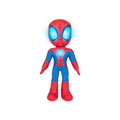 Spidey and His Amazing Friends, Feature Plush Spidey with Glow Webs