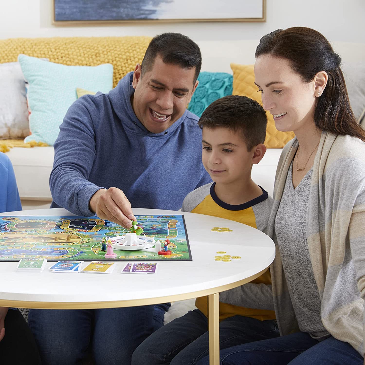 Hasbro Gaming The Game of Life Super Mario Edition Board Game for Kids Ages 8 and Up, Play Minigames, Collect Stars, Battle Bowser