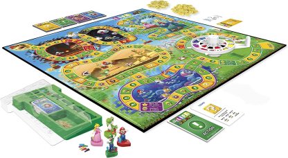 Hasbro Gaming The Game of Life Super Mario Edition Board Game for Kids Ages 8 and Up, Play Minigames, Collect Stars, Battle Bowser
