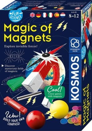 Magic of Magnets Science Kit for Kids – 22-Piece STEM Magnet Experiment Set with Booklet – Fun Learning Toy in Singapore