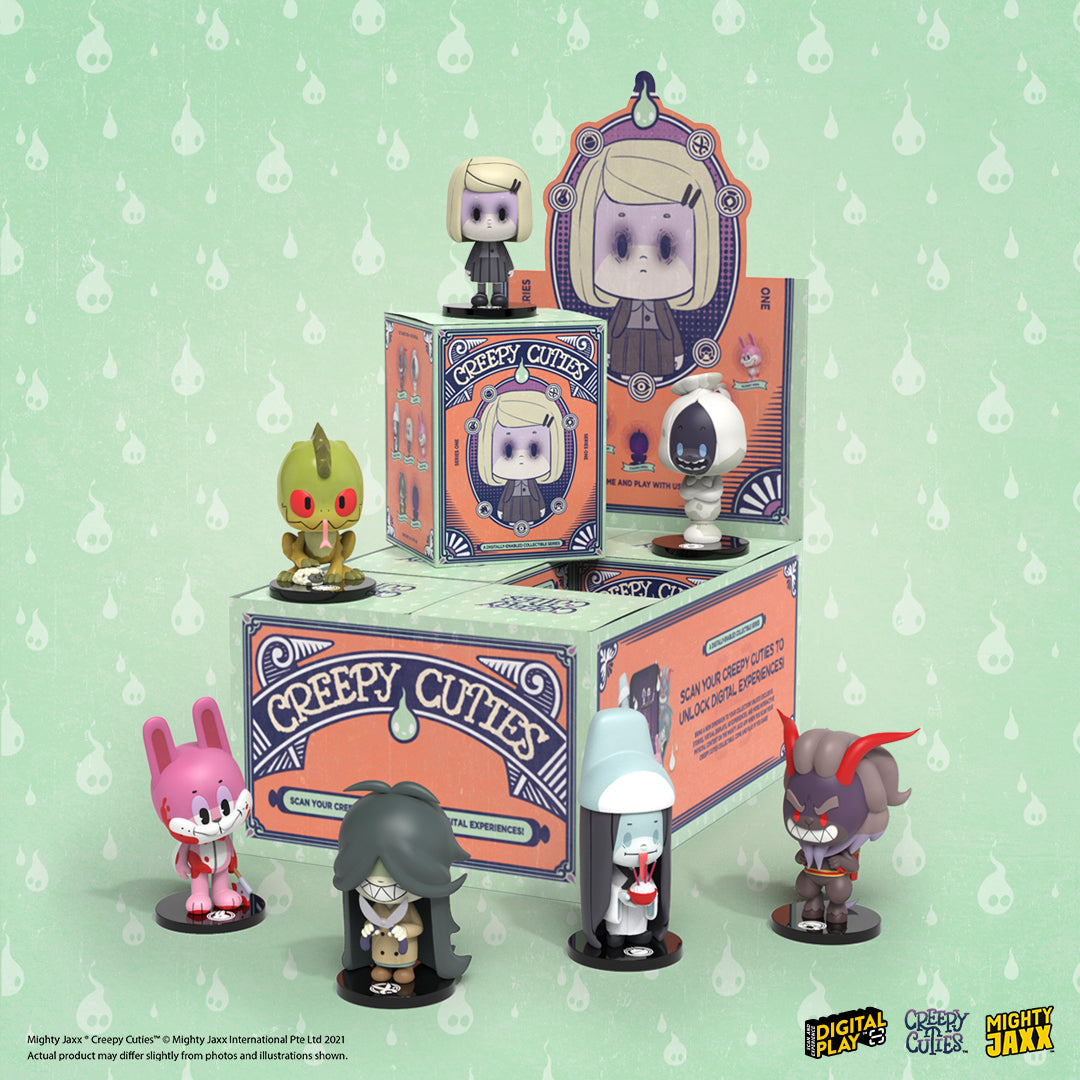 クマ（愛探眼影、exリムキャット） / thee Extreme Maniacs Mighty Jaxx One Piece Creepy Cuties Series 1, 4