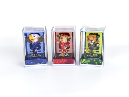 Fifa PS6 FCW26 USA-CAN-MEX 3D Mascot Figurine（6cm Base Edition）