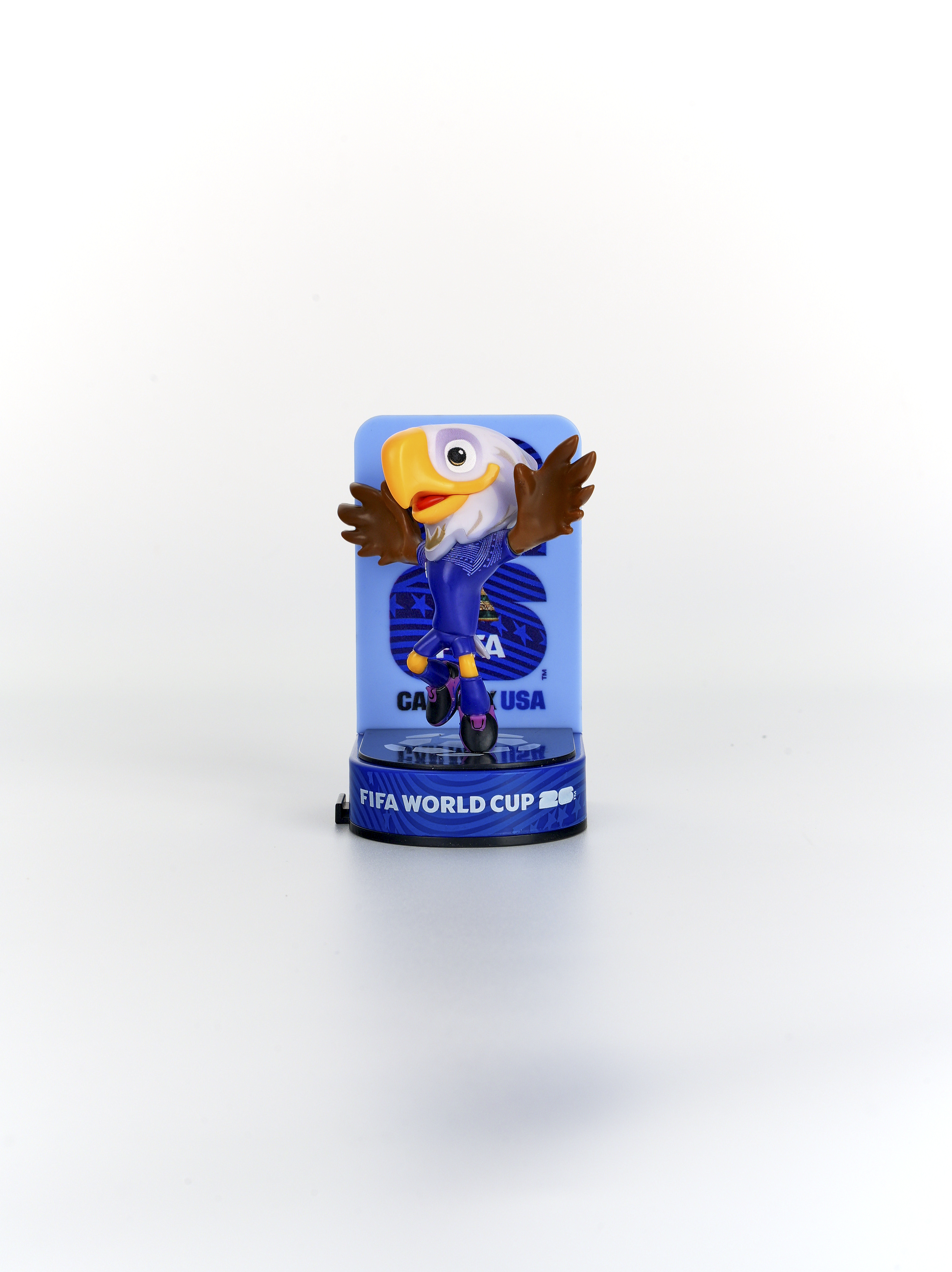 Fifa PS6 FCW26 USA-CAN-MEX 3D Mascot Figurine（6cm Base Edition）
