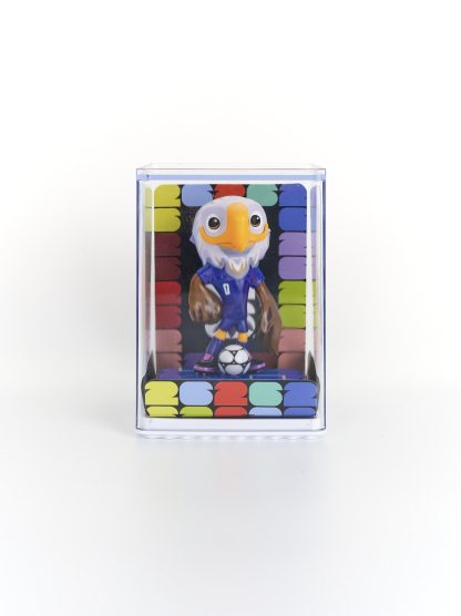 FIFA FCW26 USA-CAN-MEX 3D Mascot Figurine（9cm Base Edition）