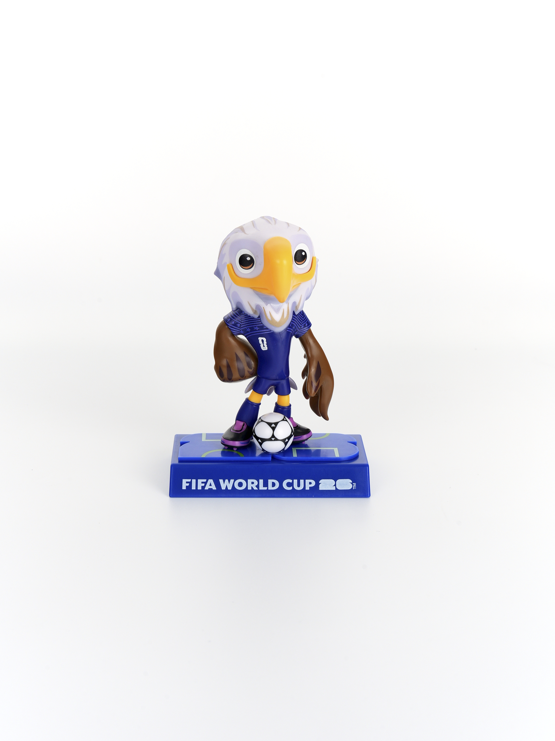FIFA FCW26 USA-CAN-MEX 3D Mascot Figurine（9cm Base Edition）