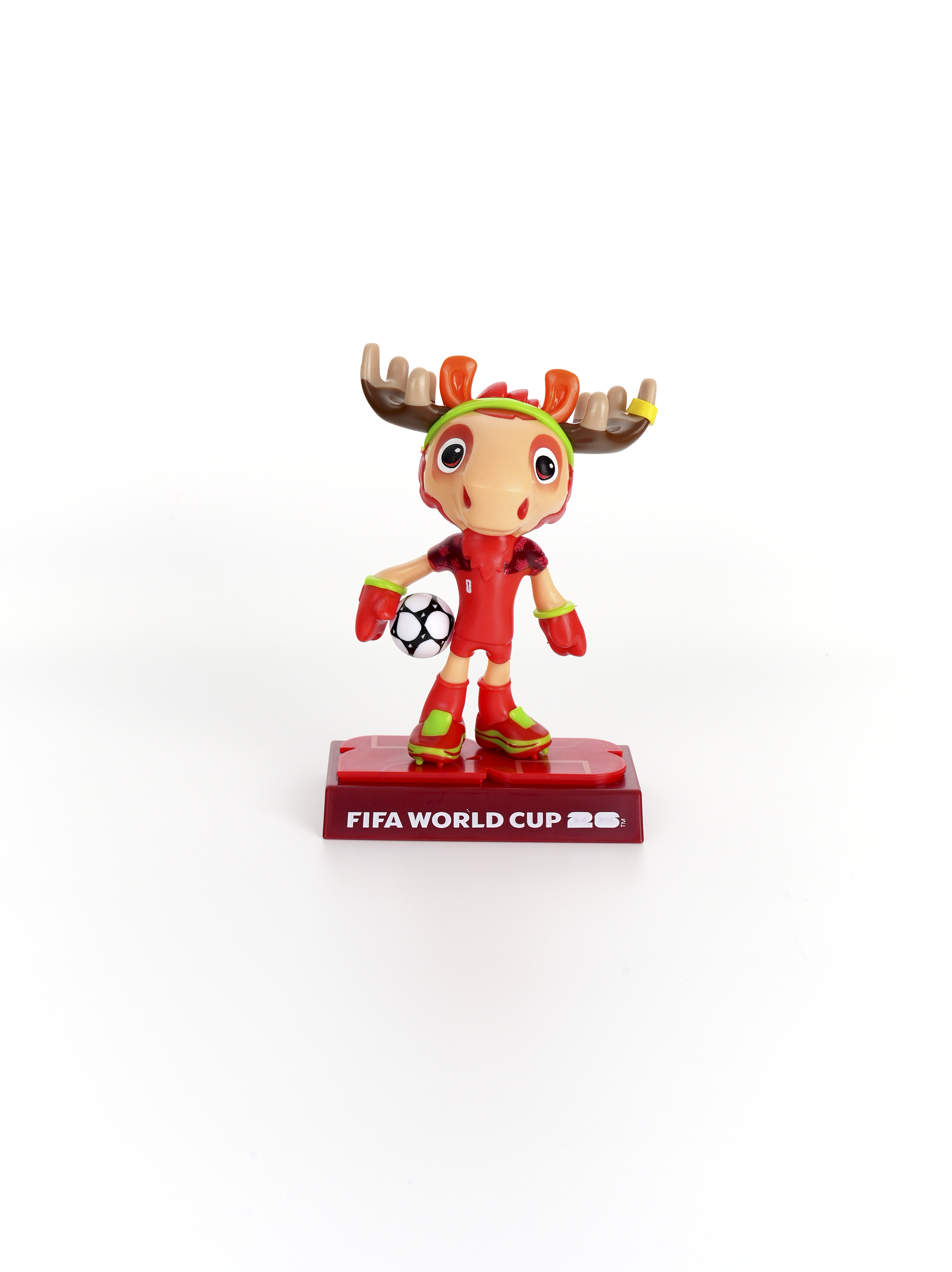 FIFA FCW26 USA-CAN-MEX 3D Mascot Figurine（9cm Base Edition）