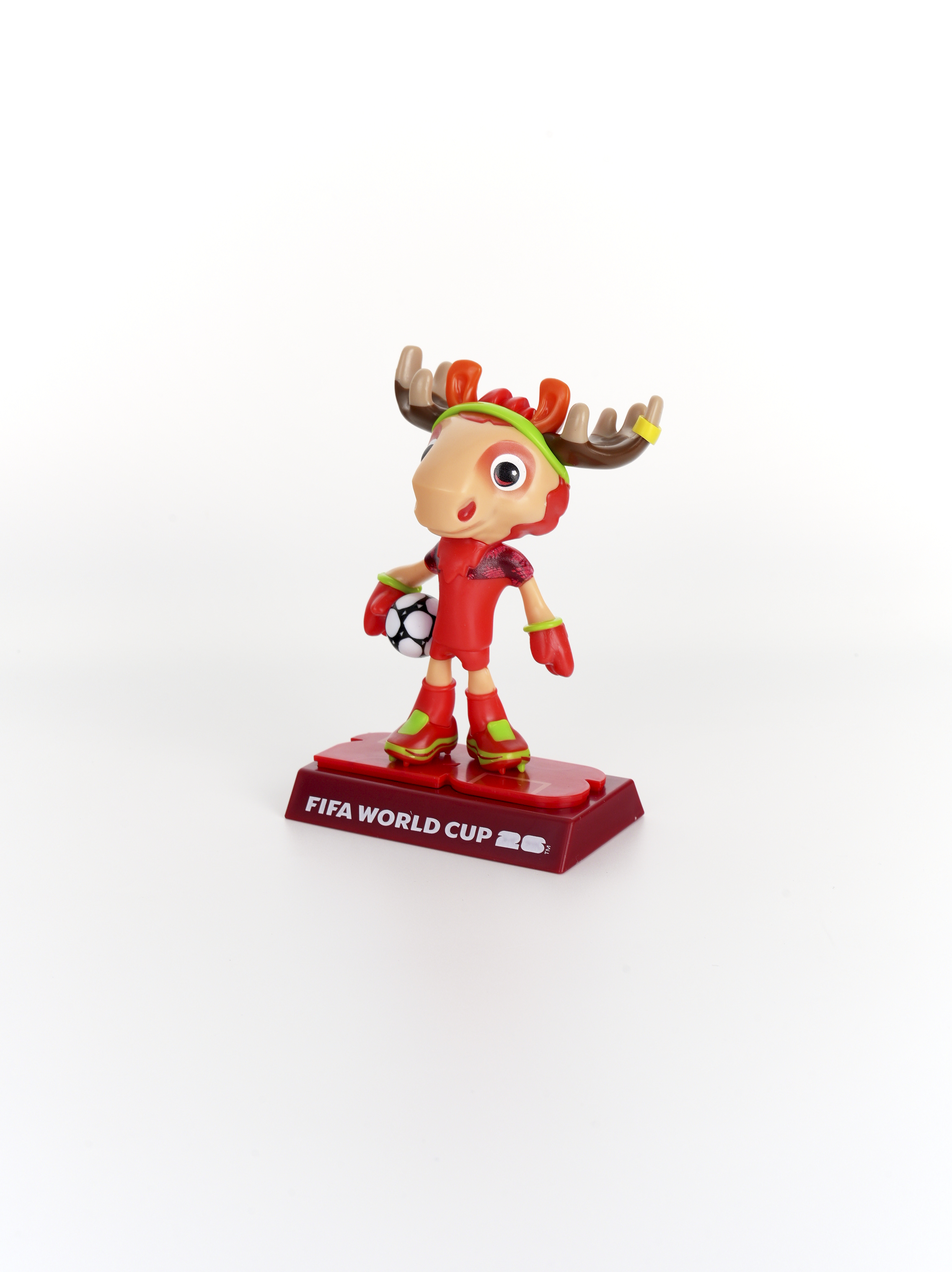 FIFA FCW26 USA-CAN-MEX 3D Mascot Figurine（9cm Base Edition）