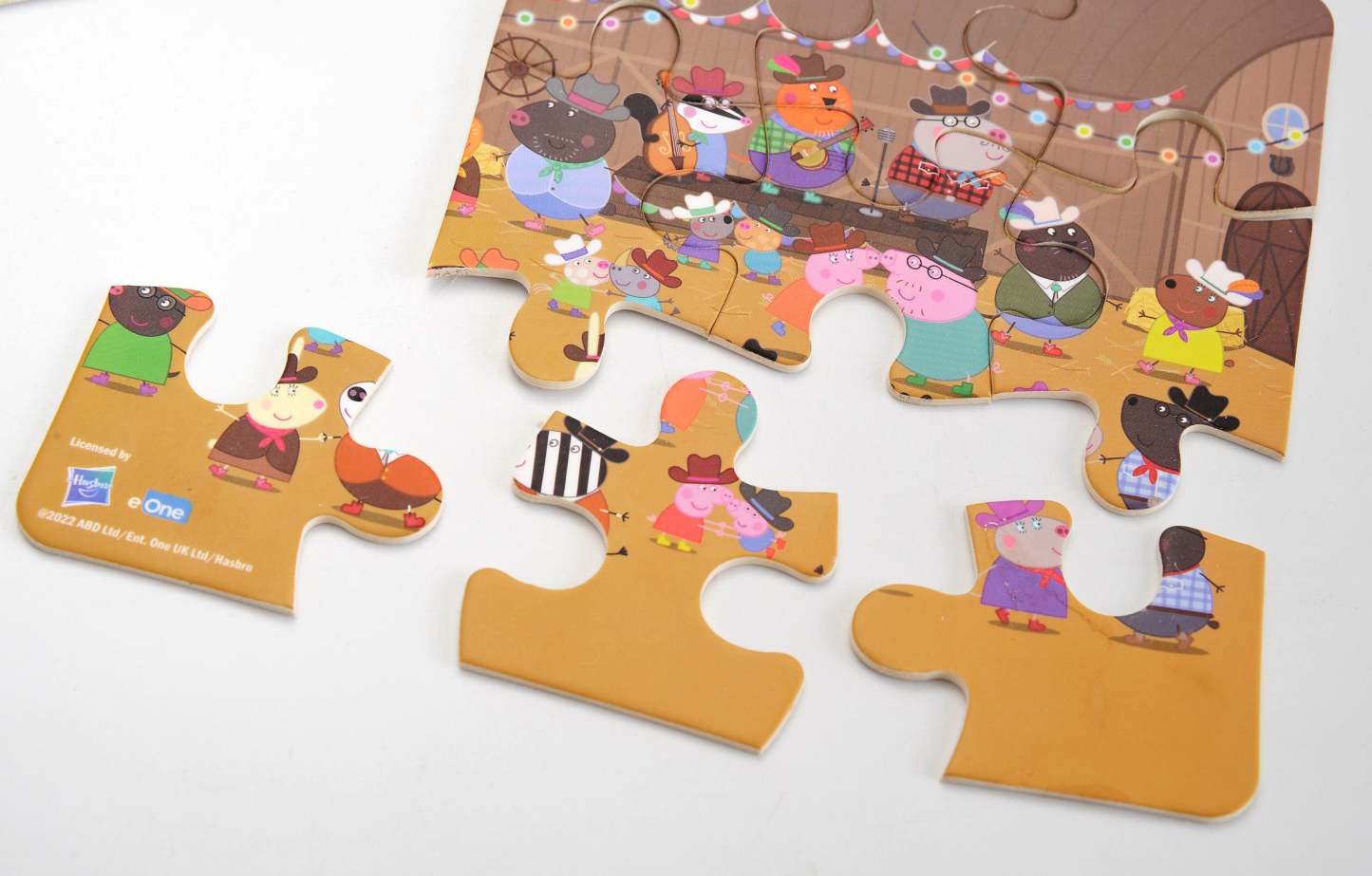 Peppa Pig 3-in-1 Counting Puzzle Set, Learn your Kids Counting with Peppa