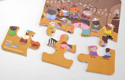 Peppa Pig 3-in-1 Counting Puzzle Set, Learn your Kids Counting with Peppa